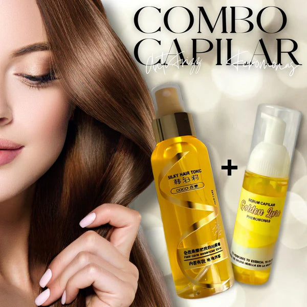 🎀KITX2 TONICO ANTI FRIZ + TONICO CAPILAR CON FER*MONAS 💇🏻♀️