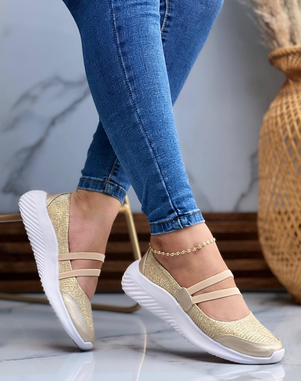 ✨TENIS MAFALDA GLOW BRILLANTE 💎