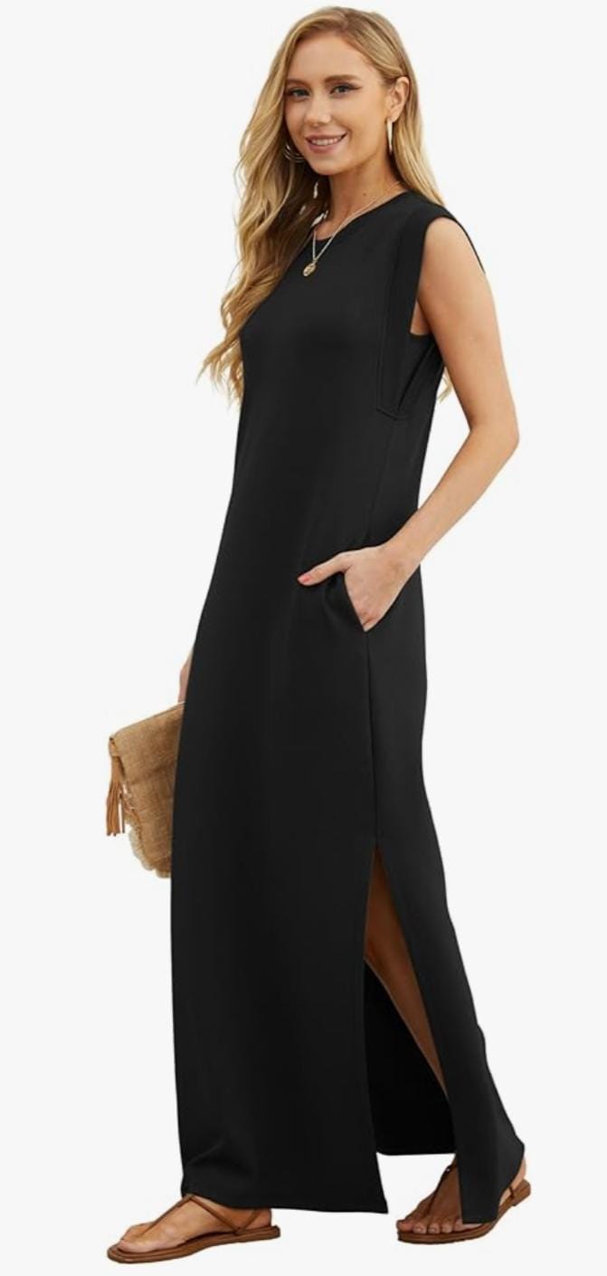 💎VESTIDO LARGO FIORELLA- TELA ITALIANA💎