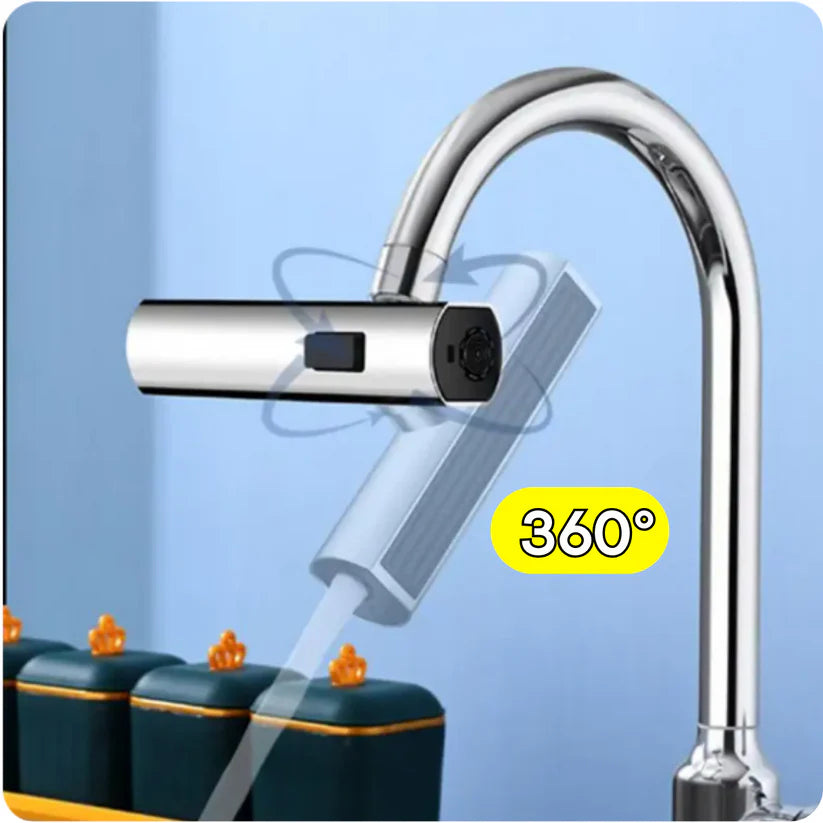 🔄GRIFO 360° MULTIFUNCIONAL DE LUJO 4 EN 1🚿