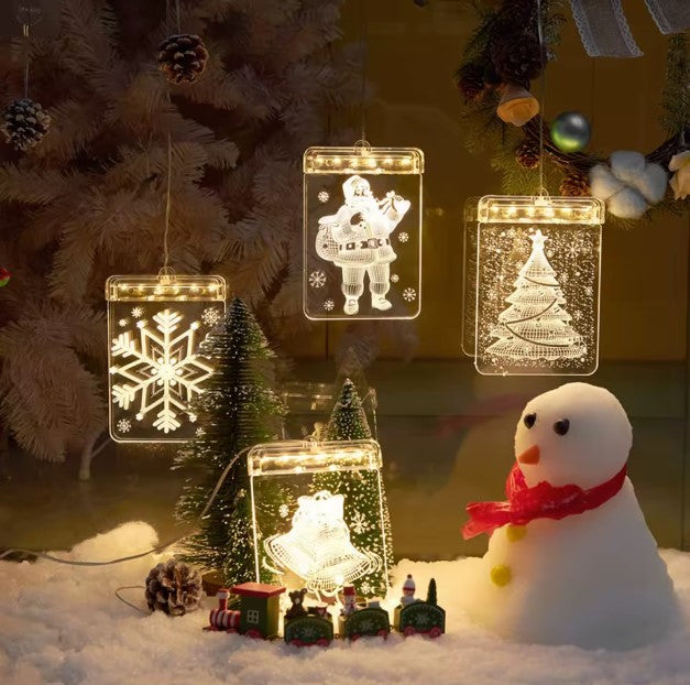 ✨LUCES NAVIDEÑAS DREAMLUX 3D CUADRADAS🎅