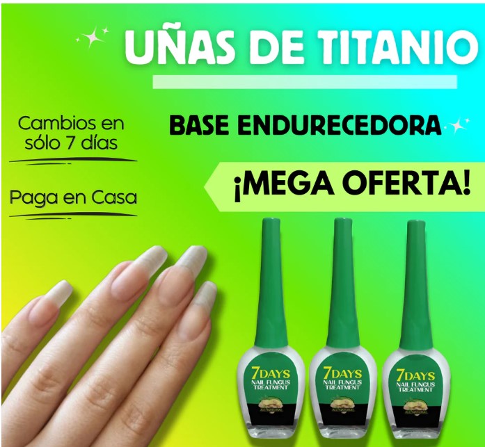 💖BASE MILAGROSA UÑAS DE TITANIOX3💖