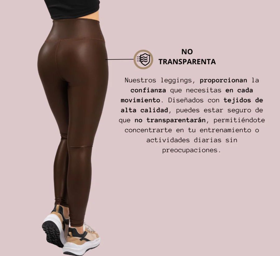 👖 LEGGINGS ULTRALIFT EFECTO CUERO PUSH UP❤️🔥