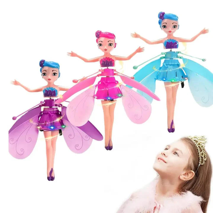 🧚🏻♀️HADA MAGICA VOLADORA🪽CON SENSOR 🤩