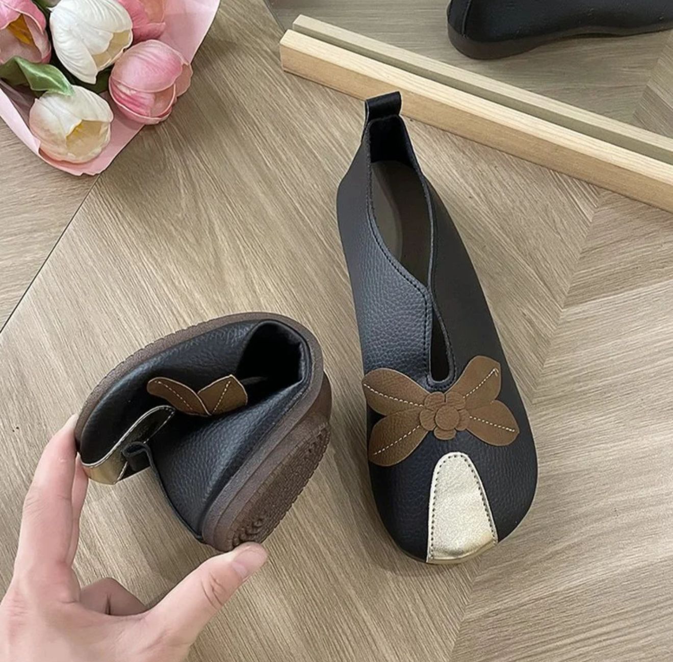 🌸 BALETA FLY "ELEGANCIA FLORAL "🩰