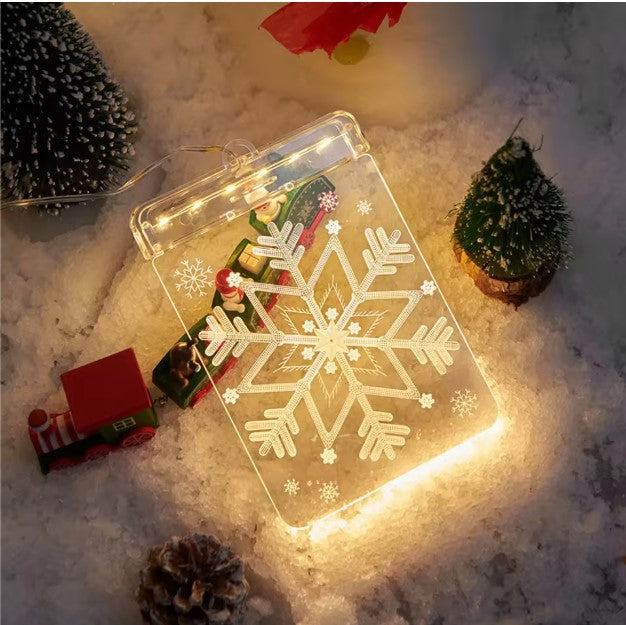 ✨LUCES NAVIDEÑAS DREAMLUX 3D CUADRADAS🎅