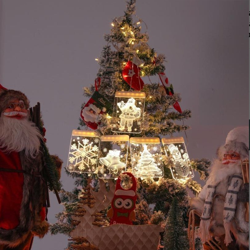 ✨LUCES NAVIDEÑAS DREAMLUX 3D CUADRADAS🎅