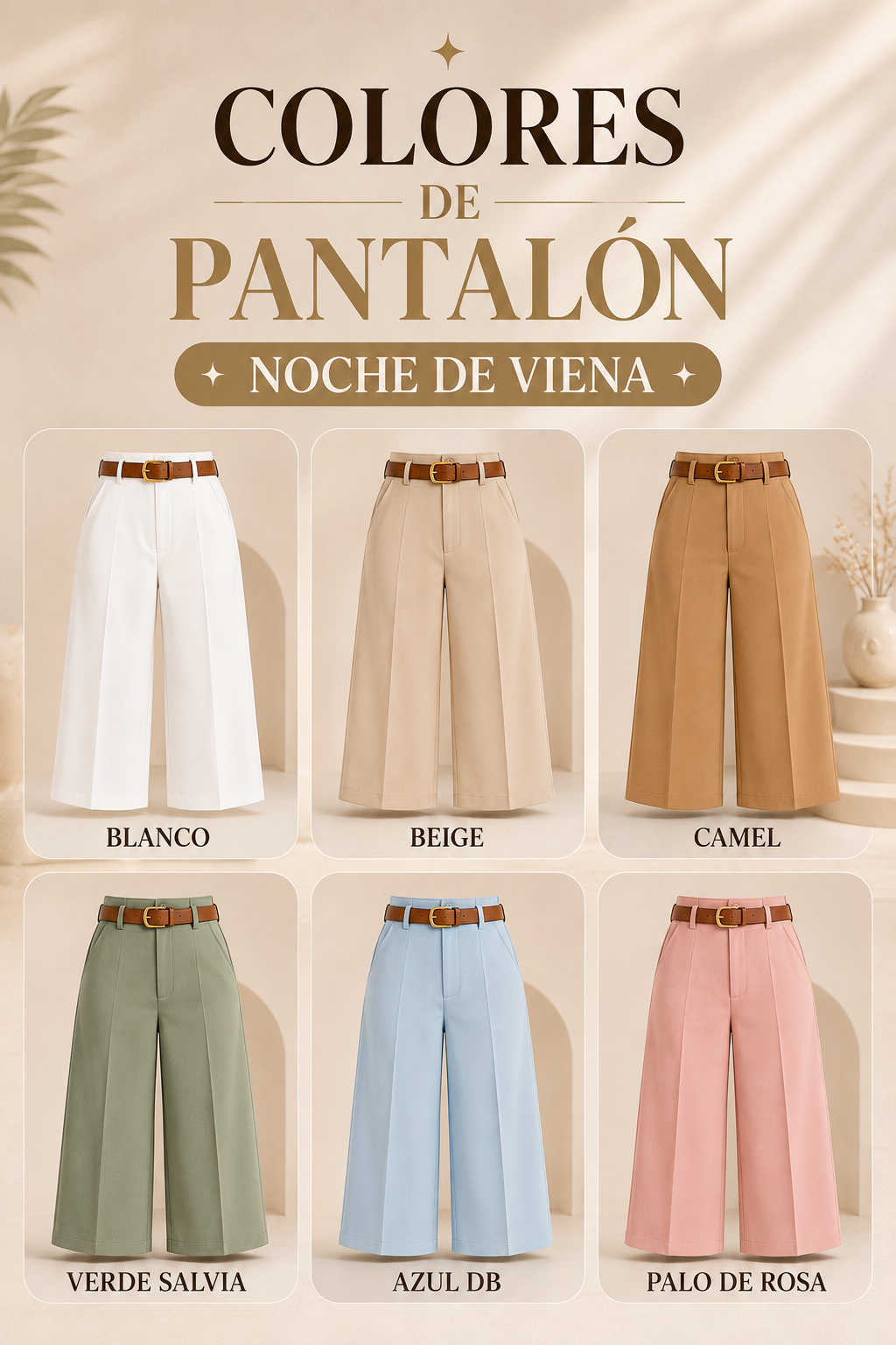 ✨PANTALÓN NOCHE DE VIENA✨