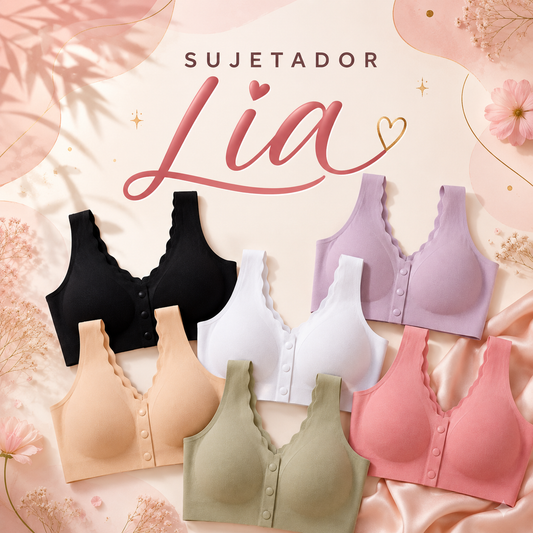 🌺SUJETADOR LIA AJUSTE PERFECTO Y COMODIDAD TOTAL -PACKX3🌺