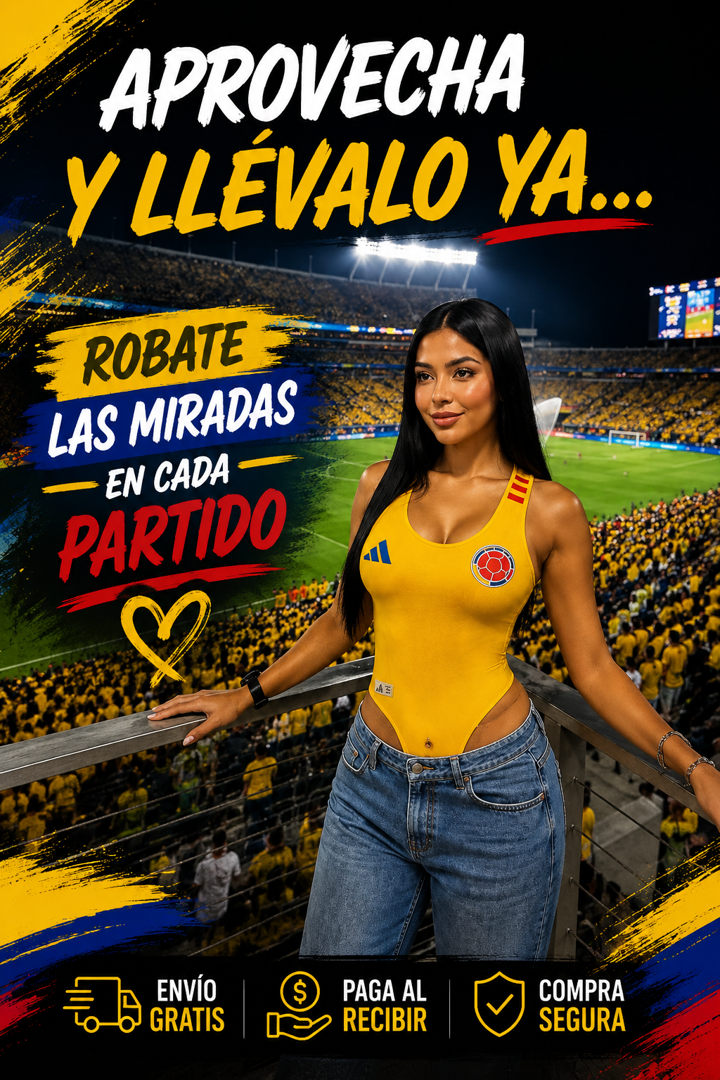 💛💙❤️BODYSUIT SELECCION COLOMBIA 2026💛💙❤️